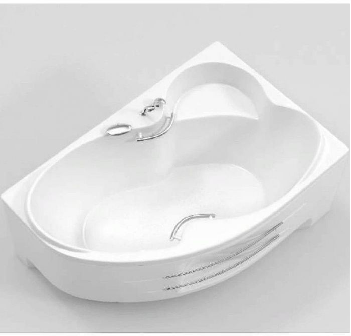 Акриловая ванна BellSan Индиго 168x110 L 4627171531285 с гидромассажем