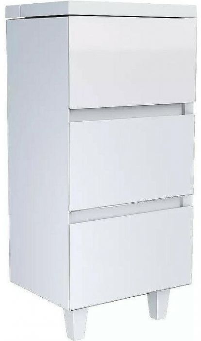 Тумба с раковиной Marka One Bumble 40H Ц0000001480 Белая