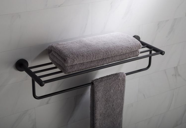 Полка для полотенец Timo Saona 13058/03 черный Полка для полотенец Timo Saona 13058/03 черный