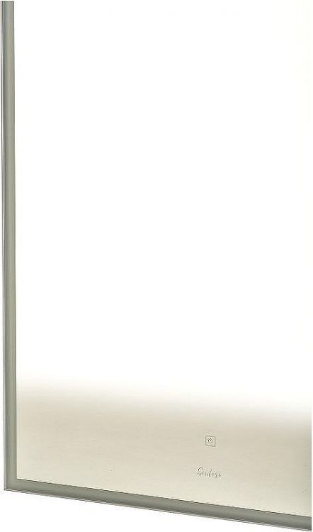 Зеркало Sintesi Kanto 70 SIN-SPEC-KANTO-CROMO-70 с подсветкой Хром матовый с сенсорным выключателем