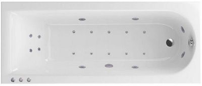 Акриловая ванна Excellent Aurum Slim 150x70 WAEX.AUR15S.LUX.CR с гидромассажем