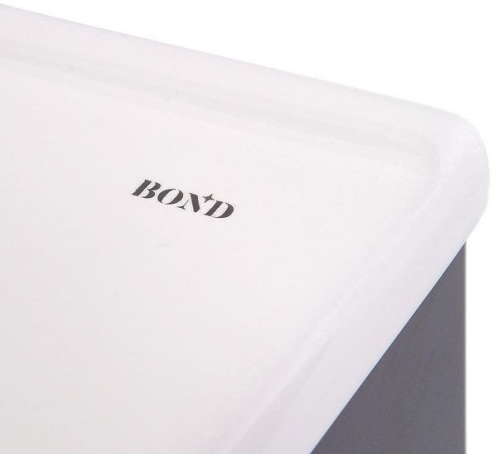Тумба с раковиной Bond Wave 80 T01807-S05W подвесная Графит матовый