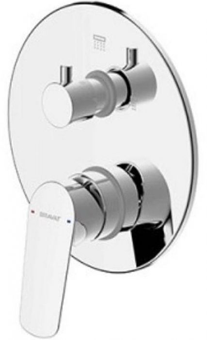 Смеситель для душа Bravat Rhein PB8429564CP-3-ENG Хром