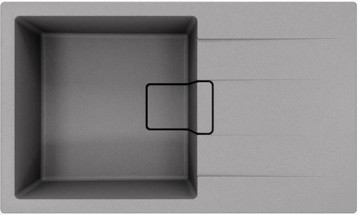 Кухонная мойка Florentina Ривьера-860 20.485.D0860.307 Серый шелк
