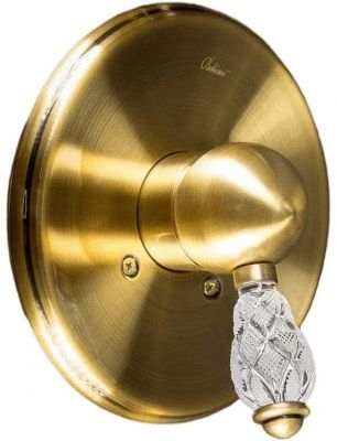 Смеситель для душа Boheme Crystal 305-CRST Бронза