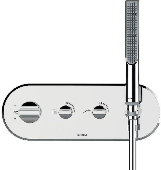 Смеситель для душа Bossini Apice Z00523.030 с термостатом Хром