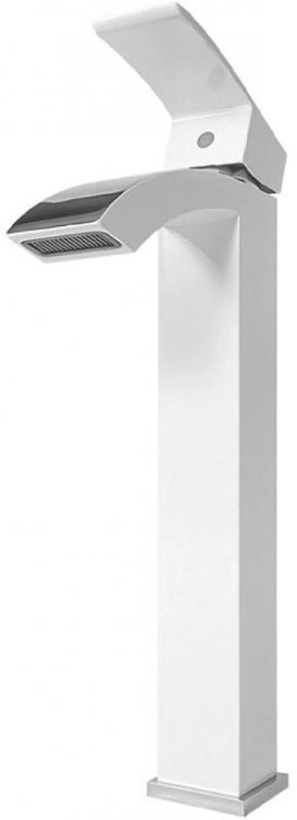 Смеситель для раковины Grocenberg GB3007WC Белый Хром Смеситель для раковины Grocenberg GB3007WC Белый Хром