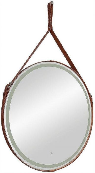 Зеркало Континент Millenium D 800 ЗЛП1378 с подсветкой Коричневое с сенсорным выключателем