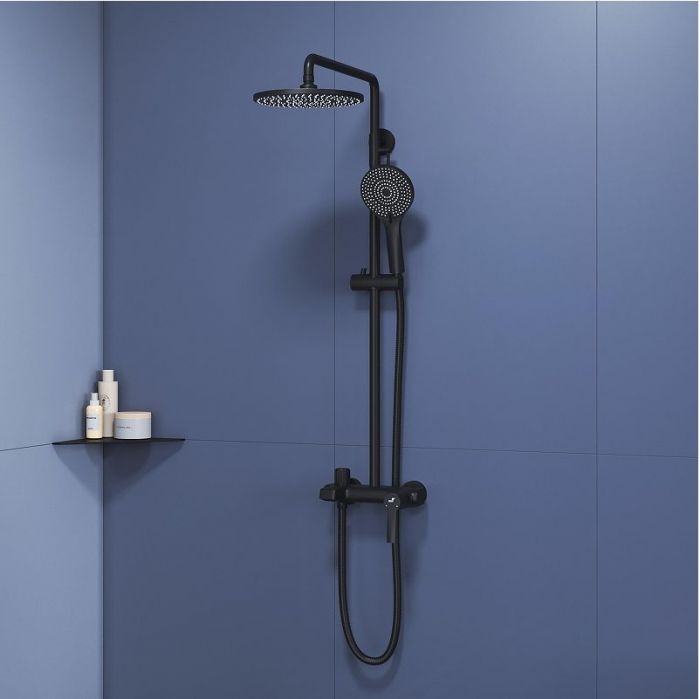 Душевая система RGW Shower Panels SP-31B 51140131-04 Черная матовая