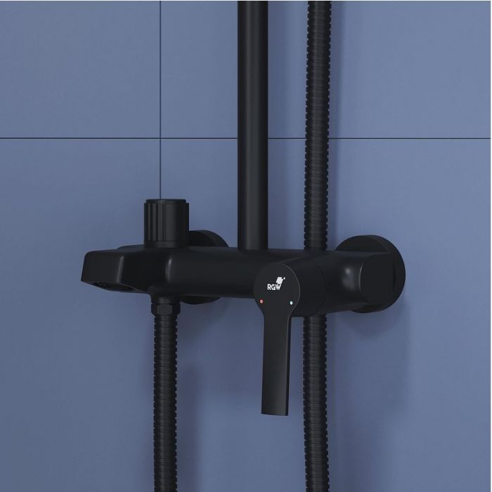 Душевая система RGW Shower Panels SP-31B 51140131-04 Черная матовая