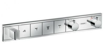 Hansgrohe RainSelect Смеситель для душа, термостатический, 4 источника, СМ, внешняя часть, цвет: хром