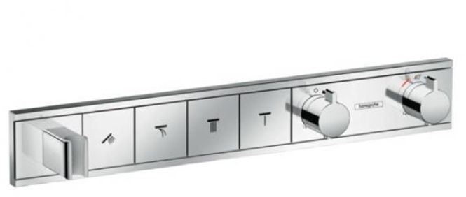 Hansgrohe RainSelect Смеситель для душа, термостатический, 4 источника, СМ, внешняя часть, цвет: хром