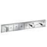 Hansgrohe RainSelect Смеситель для душа, термостатический, 4 источника, СМ, внешняя часть, цвет: хром
