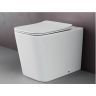 Унитаз CERAMICANOVA Cubic Rimless напольный приставной CN1809