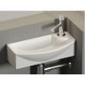 Умывальник CERAMICANOVA Element подвесной прямоугольный с крепежом (чаша слева, отверстие под смеситель справа) CN6038L