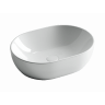 Умывальник CERAMICANOVA Element чаша накладная овальная 480x350x140 мм CN6019