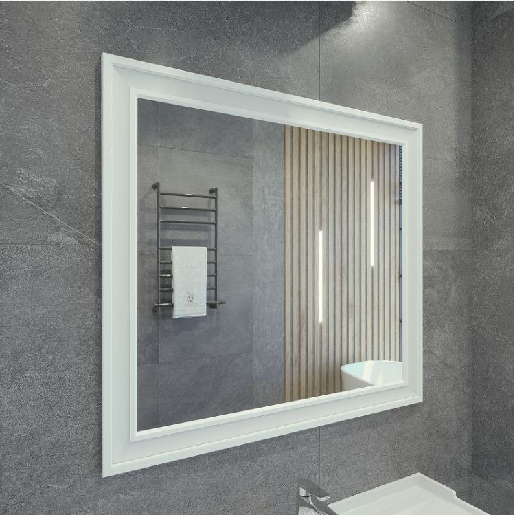 Зеркало Caprigo Ponza 100 13531-B231 цвет Белый матовый Зеркало Caprigo Ponza 100 13531-B231 цвет Белый матовый