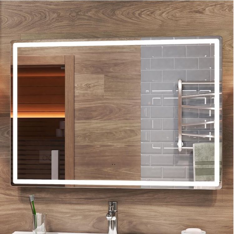 Зеркало Vigo Geometry Comfort 100 064 с подсветкой с бесконтактным выключателем и подогревом