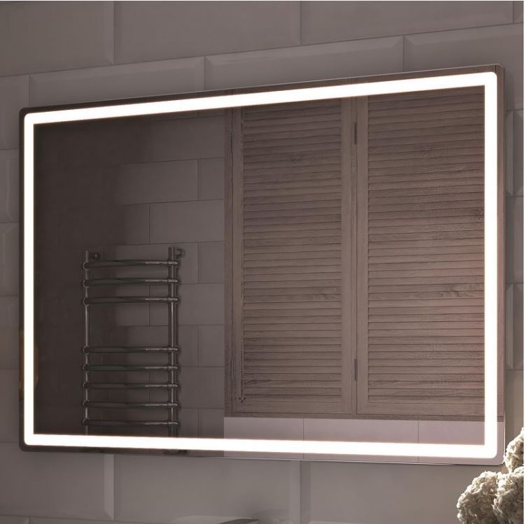 Зеркало Vigo Geometry Comfort 100 064 с подсветкой с бесконтактным выключателем и подогревом