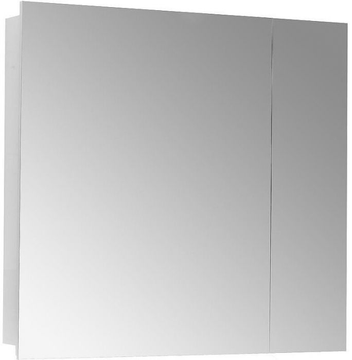 Зеркальный шкаф Aquaton Лондри 80 1A267202LH010 Белый глянцевый