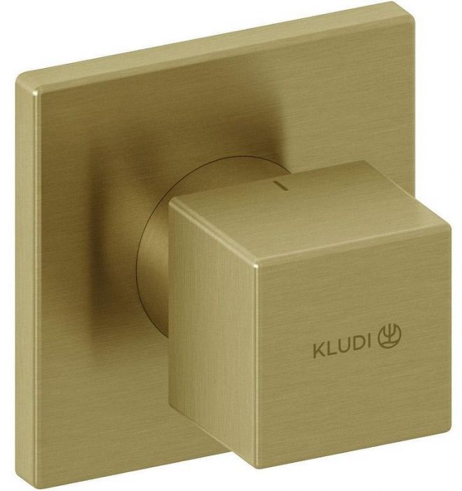 Запорный вентиль Kludi Decus 54816N075 Золото брашированное