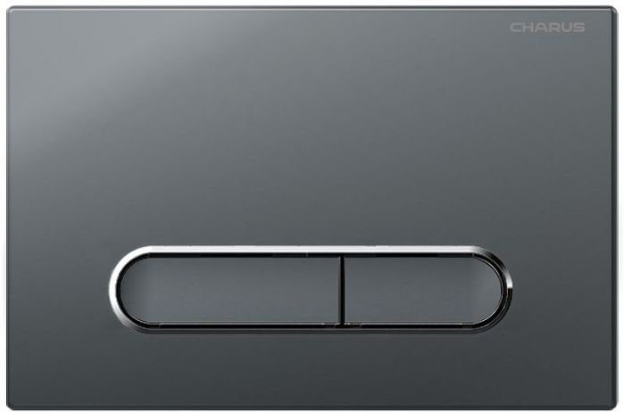 Клавиша смыва Charus Magnus FP.340.GRP.01 цвет Графит матовый