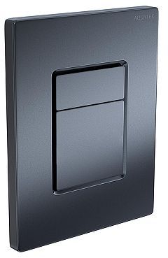 Клавиша смыва Aquatek PNN-0000004 цвет Оружейная сталь матовая