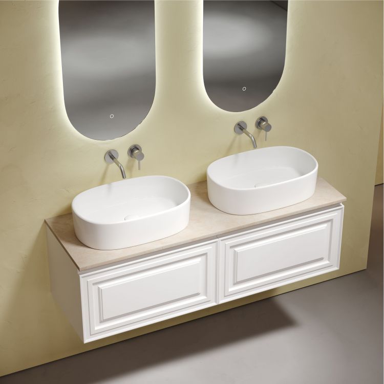 Столешница для ванной комнаты SANCOS из керамогранита SANCOS Kreman 1400х460 без отверстия под смеситель,TT140A2 Столешница для ванной комнаты SANCOS из керамогранита SANCOS Kreman 1400х460 без отверстия под смеситель,TT140A2