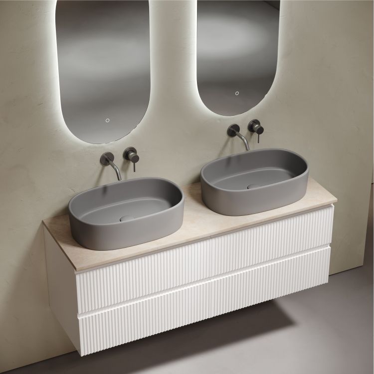 Столешница для ванной комнаты SANCOS из керамогранита SANCOS Kreman 1400х460 без отверстия под смеситель,TT140A2 Столешница для ванной комнаты SANCOS из керамогранита SANCOS Kreman 1400х460 без отверстия под смеситель,TT140A2