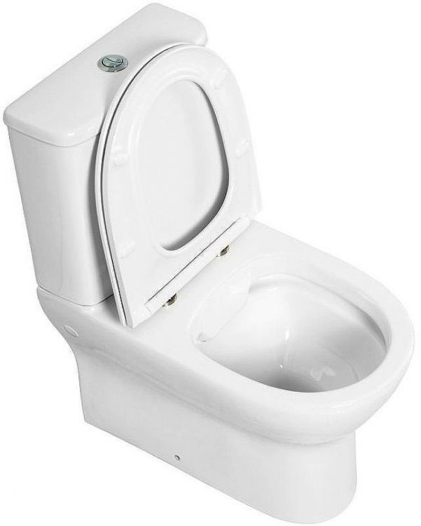 Унитаз компакт BelBagno Energia BB8134CPR/SC без бачка с сиденьем Микролифт