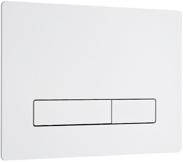 Клавиша смыва KK POL Vitrum Metal Slim 350/PSM/010-00-00 цвет Белый матовый