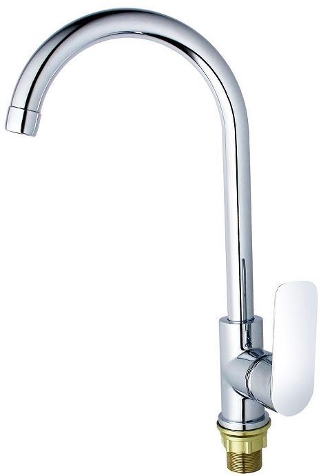 Смеситель для кухни Ростовская Мануфактура Сантехники SL133-017F Хром