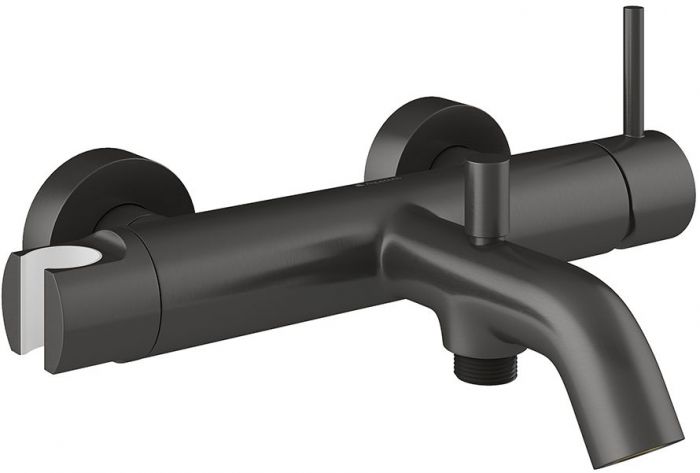 Смеситель для ванны AQUEDUTO CANO, оружейная сталь (CAN0645)