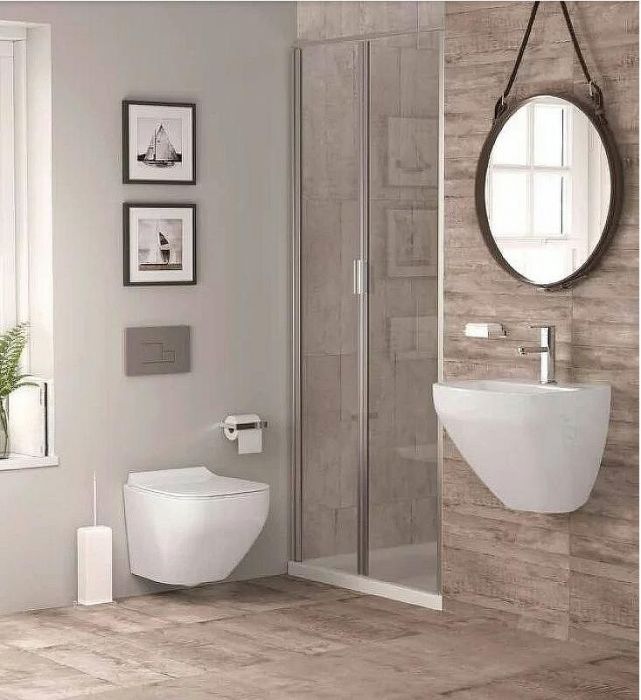 Унитаз биде beWash Alster 86303601 подвесной Белый глянец с сиденьем Микролифт