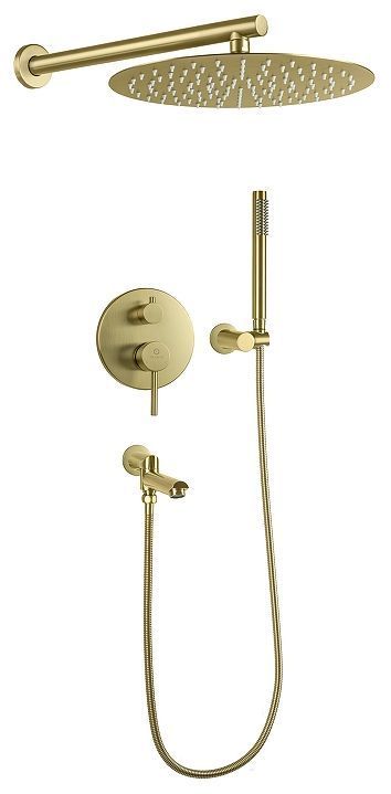 Душевая система FILARETE Roun FL1020MG цвет Золото матовое