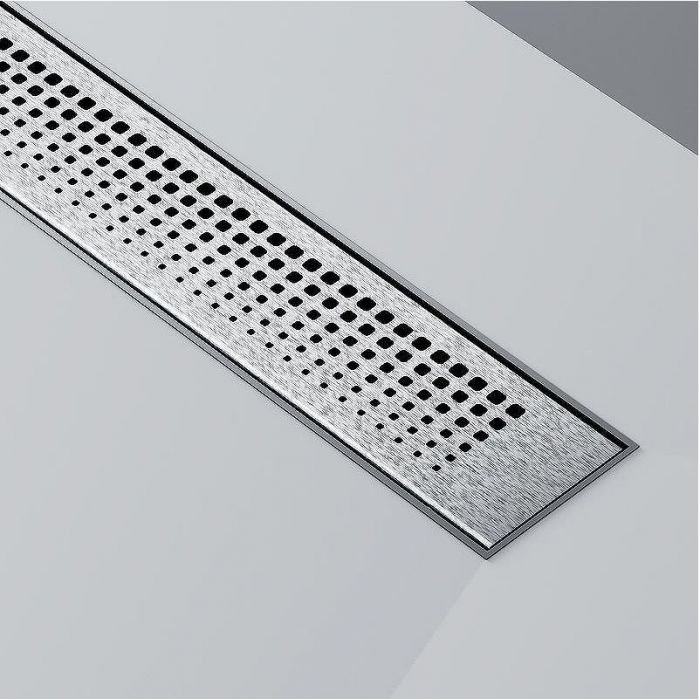 Душевой лоток AM.PM PrimeFlow 70 W02SC-P11-070-01SB с решеткой Хром матовый Cut Gradient