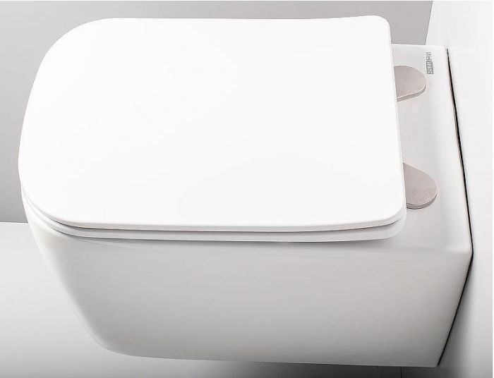Комплект унитаза WellWant Tesoro WWU01111W с инсталляцией Berges Wasserhaus Novum D5 040235 с сиденьем Микролифт и Черной клавишей смыва