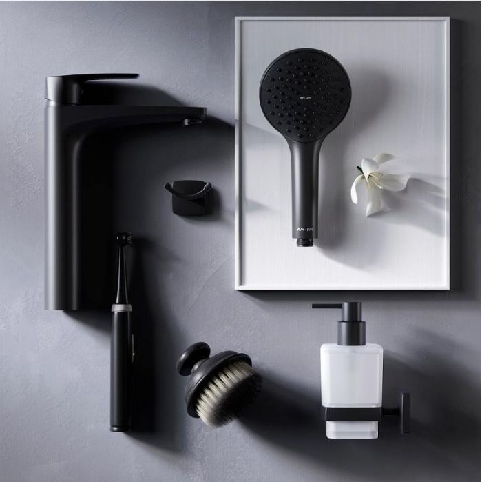 Смеситель для раковины AM.PM Gem F90A92022 Черный матовый