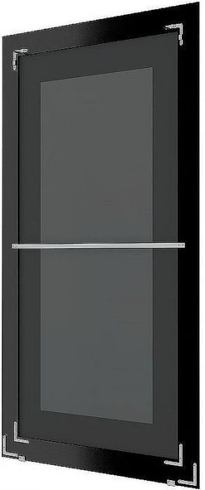 Зеркало Evoform Exclusive Floor 204х84 BY 6132 с фацетом в багетной раме - Вензель серебряный 101