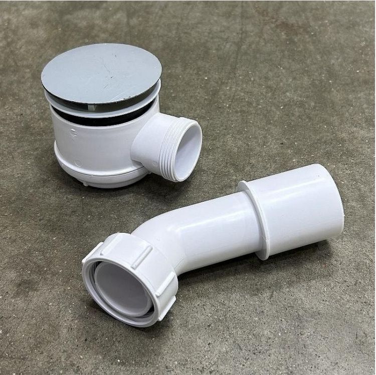 Сифон для душевого поддона McAlpine MRS6C-SL-65 цвет Белый