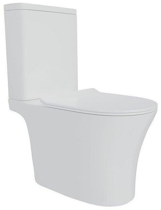 Унитаз компакт Corpa Nera Donelli S CN40810 с бачком и сиденьем Микролифт