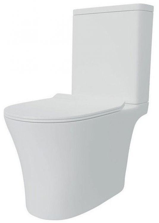 Унитаз компакт Corpa Nera Donelli S CN40810 с бачком и сиденьем Микролифт