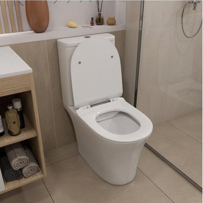 Унитаз компакт Corpa Nera Donelli S CN40810 с бачком и сиденьем Микролифт