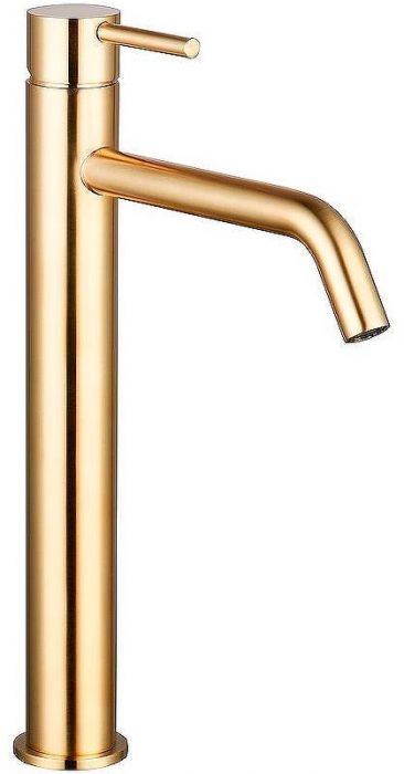 Смеситель для раковины AQUAme Siena AQM6214GG Золото глянцевое