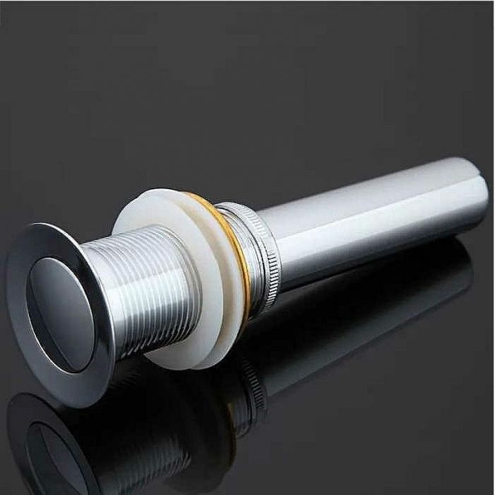 Донный клапан Frap F66 click-clack Хром