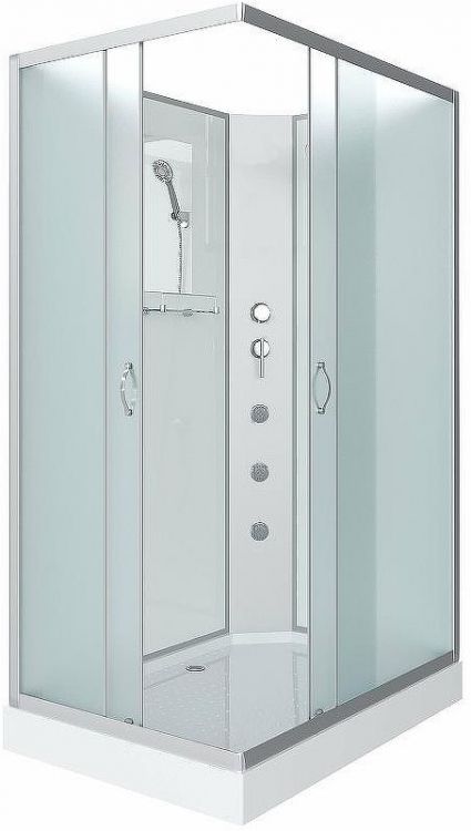 Душевая кабина Niagara Classic 100х80 NG-43085-14QBKG с гидромассажем