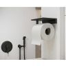 Гигиенический душ со смесителем Timo Arisa 5309/03SM Черный матовый