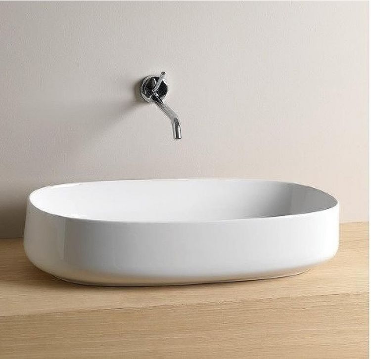 Раковина-чаша Artceram Cognac 68 COL005 05 00 Белая матовая Раковина-чаша Artceram Cognac 68 COL005 05 00 Белая матовая