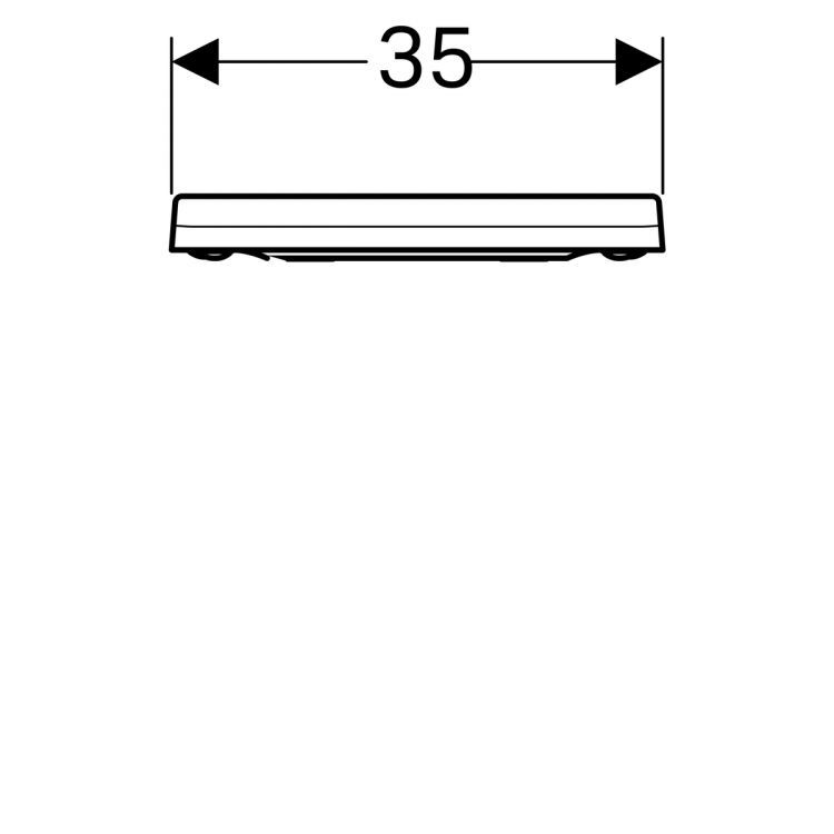 Сиденье Geberit Xeno? с механизмом плавного закрывания (soft close) [500.537.01.1]