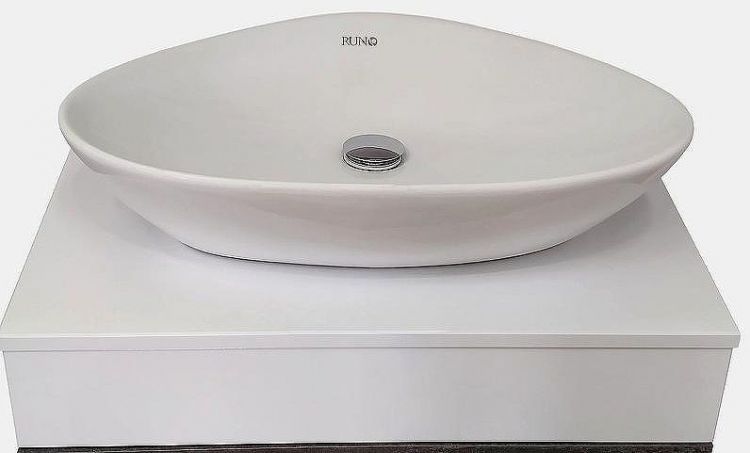 Раковина-чаша Runo Trezo 60 00-00001360 Белая